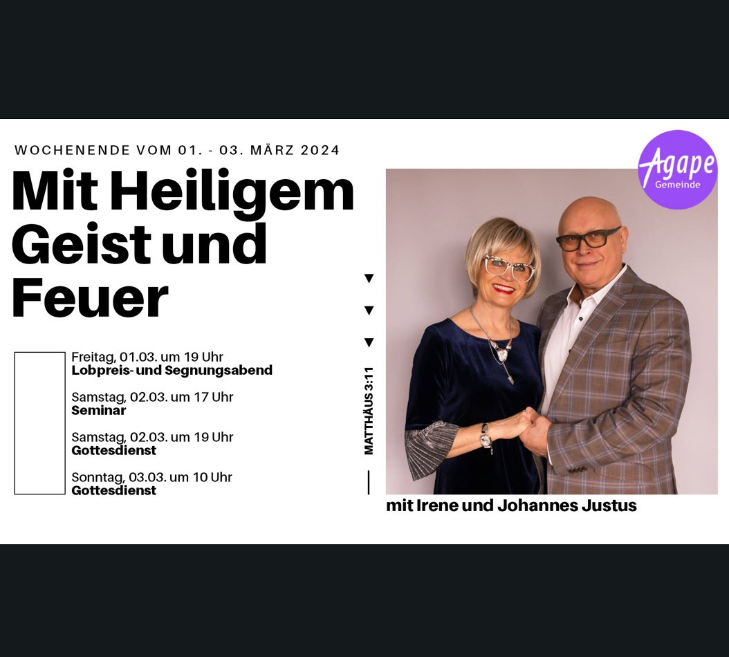 Mit Heiligem Geist und Feuer