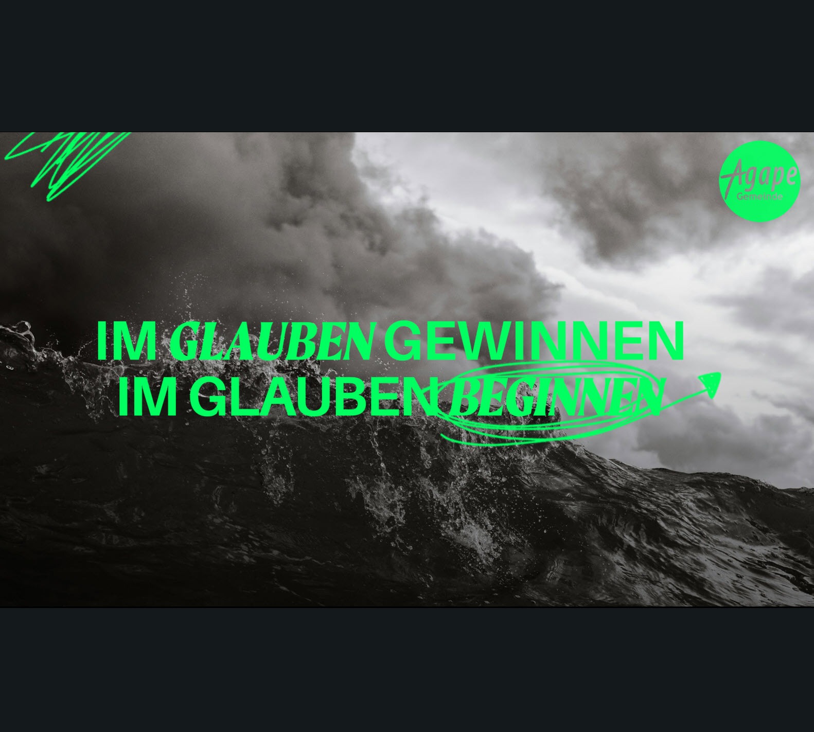 Im Glauben gewinnen – im Glauben beginnen!