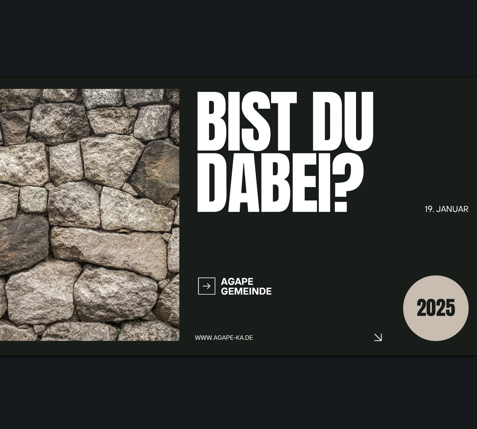 Bist Du dabei?